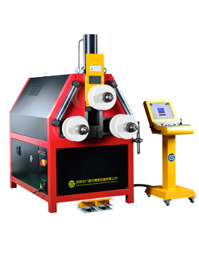 LZ80-CNC-25T數(shù)控液壓滾彎機